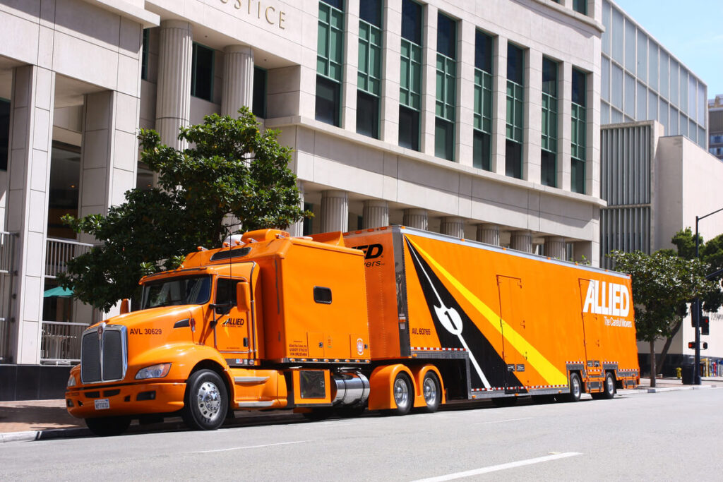 hotel and large scale moving